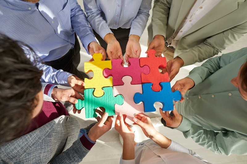 Colourful Jigsaw_