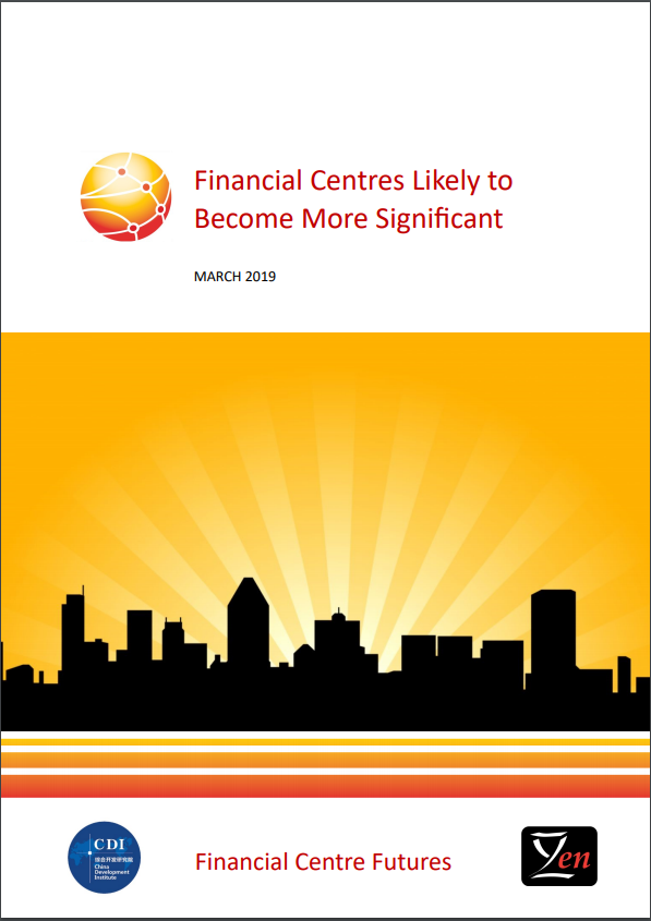 Financial Centres Likely To Become  More Significant