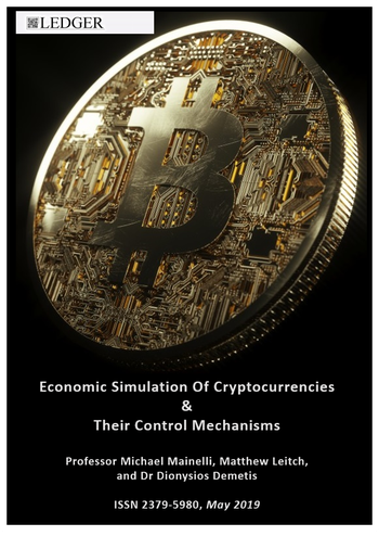 Ledger Cover - Economic Simulation Of Cryptocurrencies 2019.png
