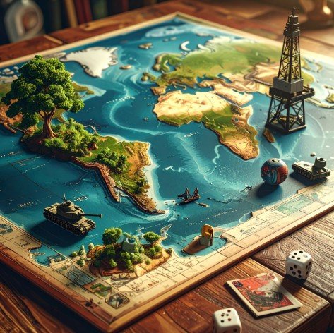 AI generated gaming board