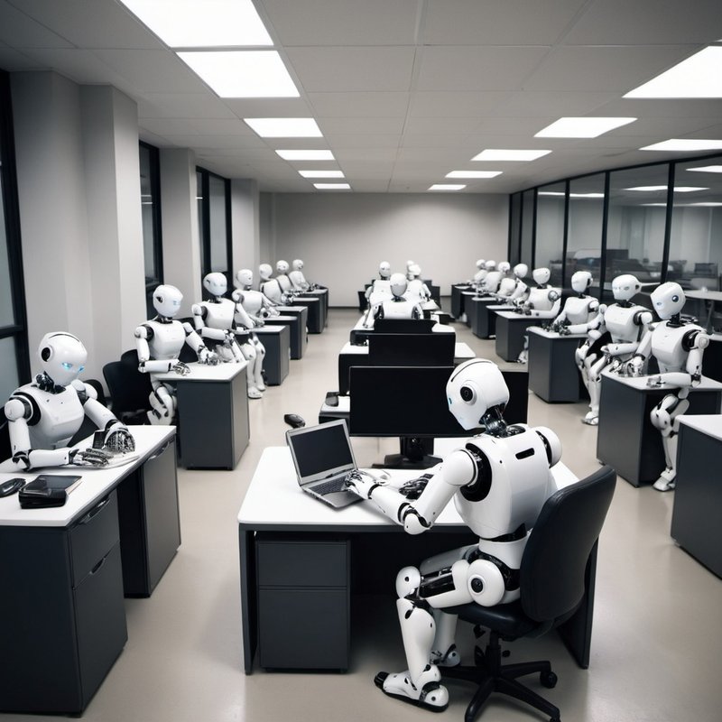 robot office