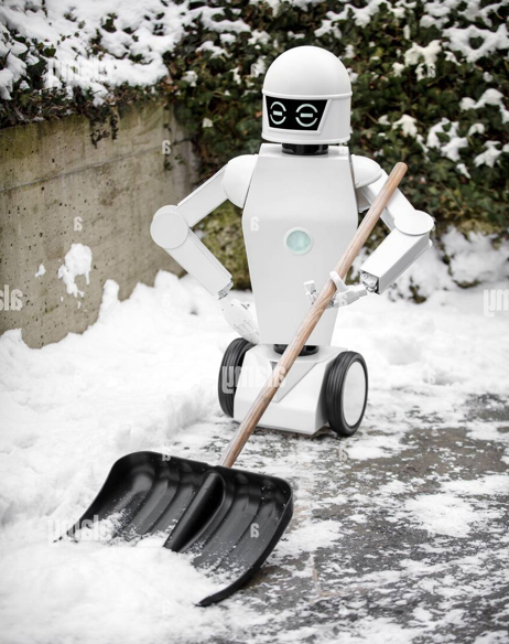 robot snow