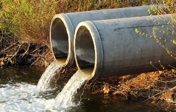 sewage discharge